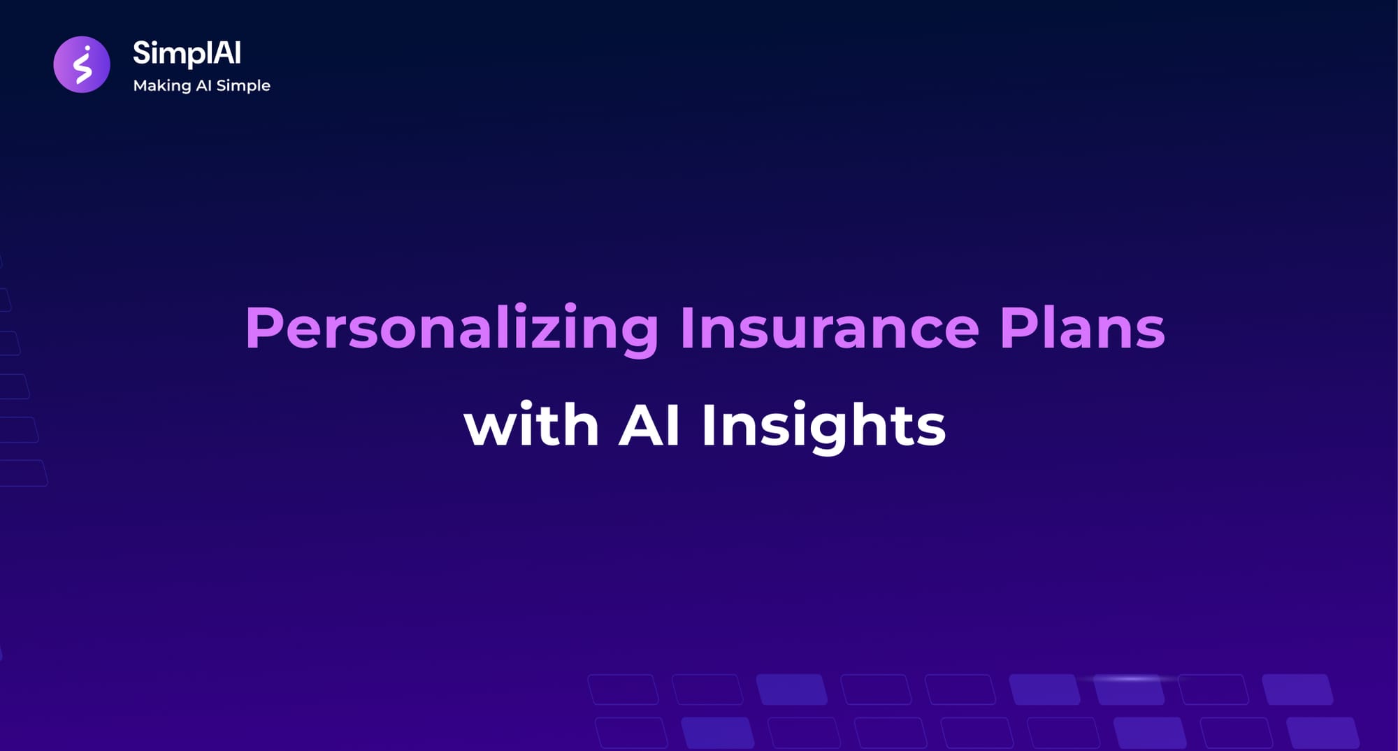 Personalizing Insurance Plans with AI Insights