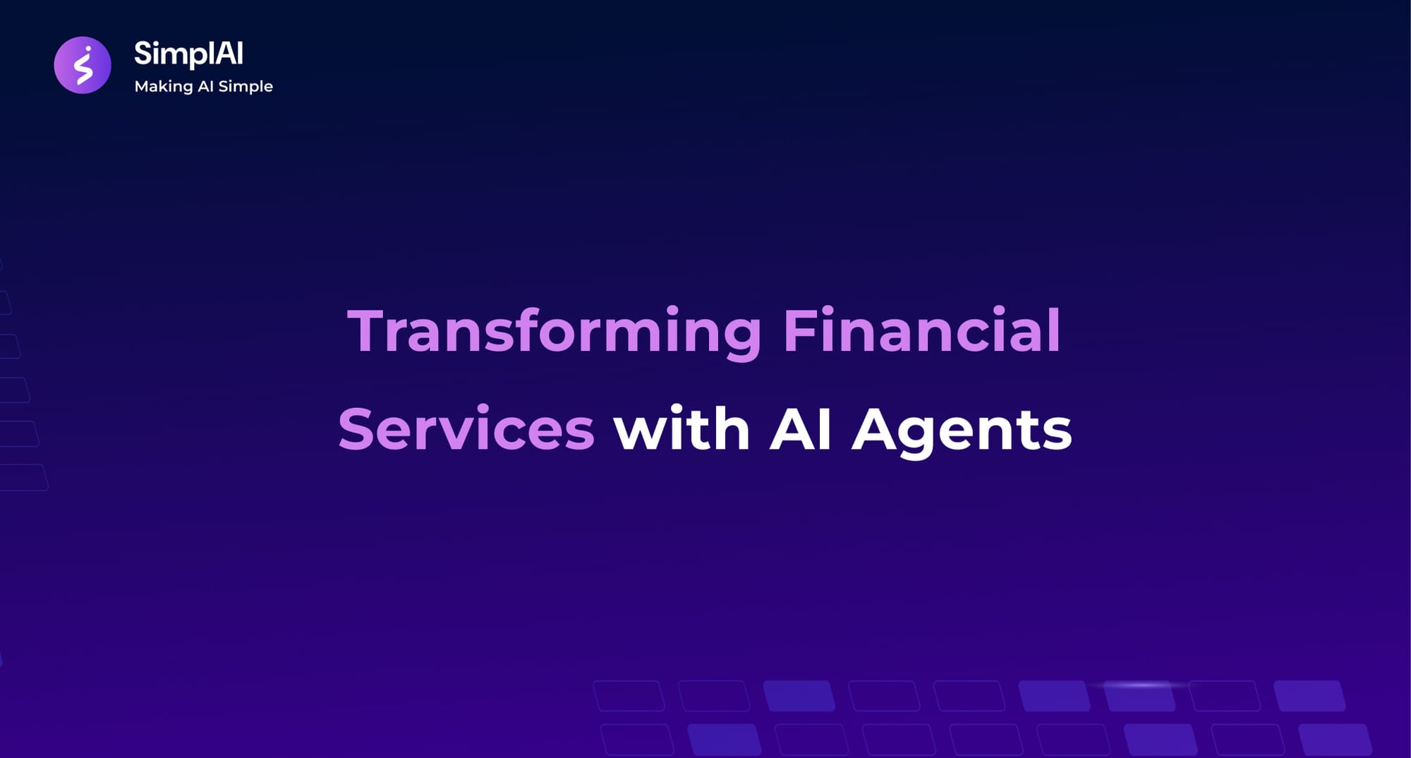 Transforming Financial Services with AI Agents