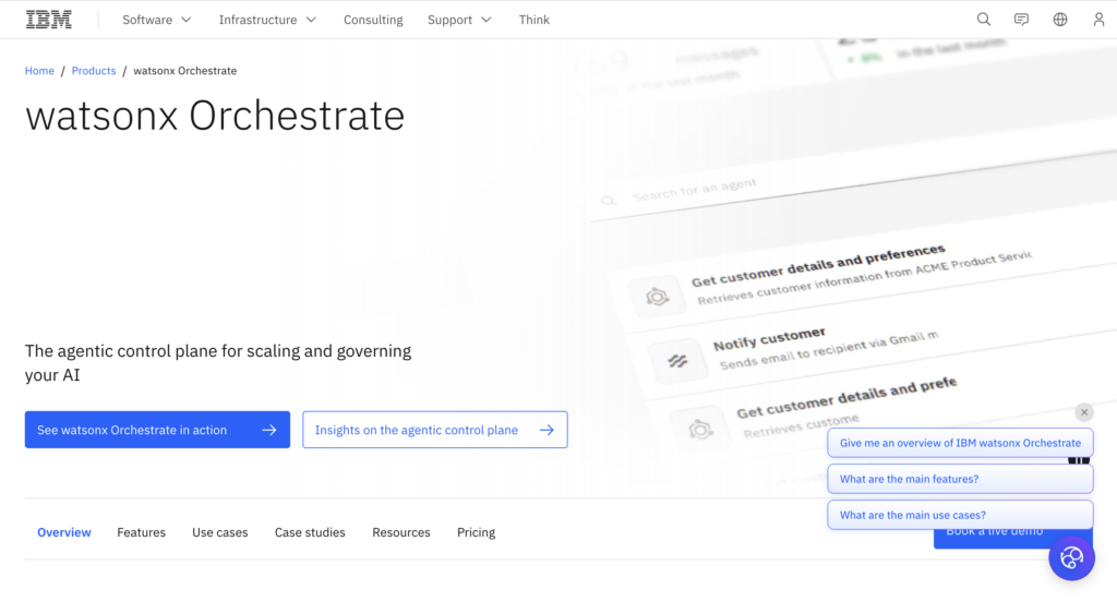 IBM watsonx Orchestrat