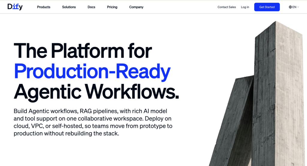 Dify — Best Open-Source Alternative