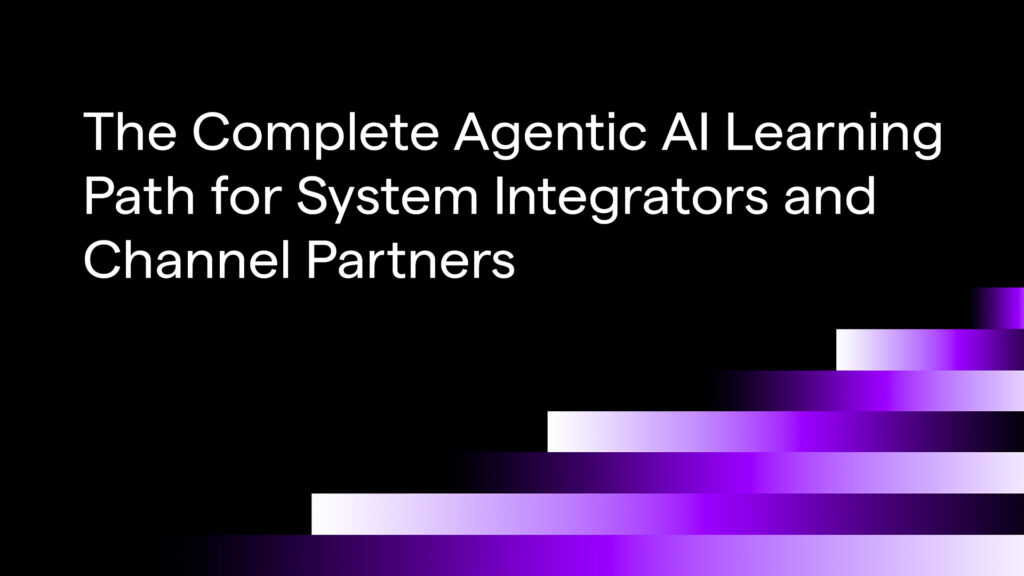 Agentic AI training for channel partners
