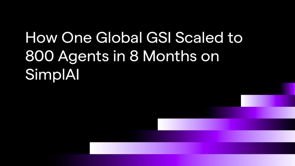 How a Global GSI Scaled 800 AI Agents in Production