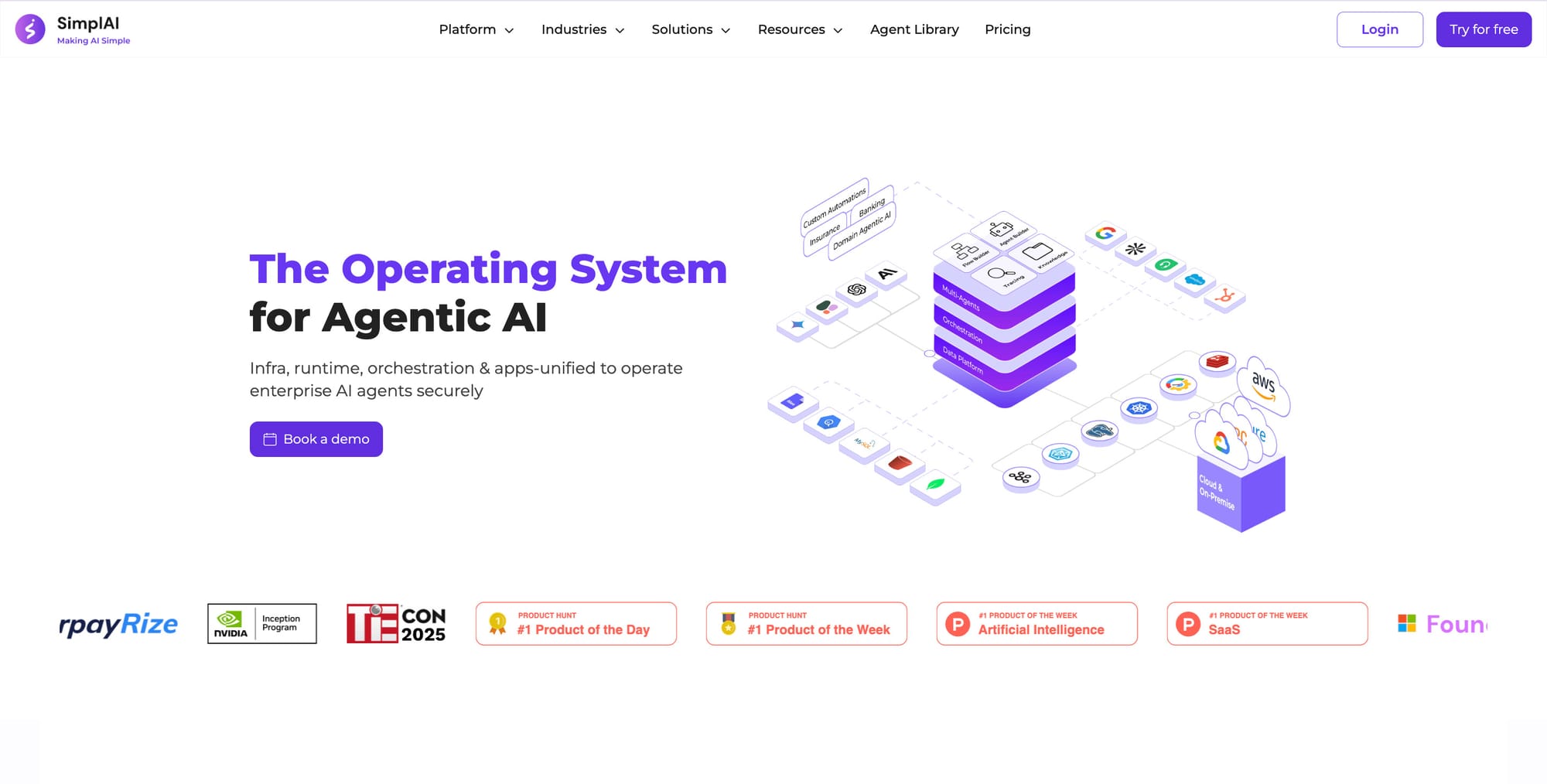 SimplAI — Best for Full Enterprise Deployment